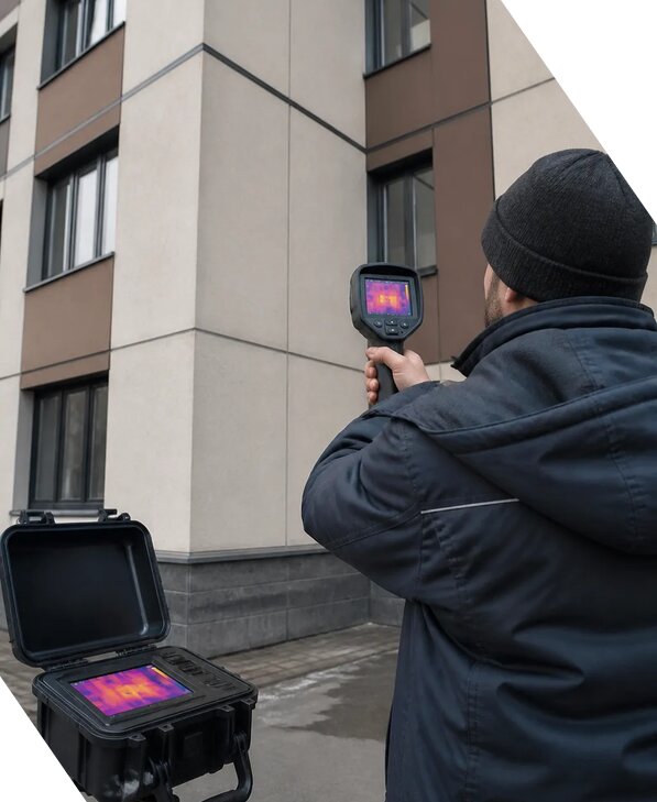 Тепловизионное обследование зданий и сооружений в Тейково